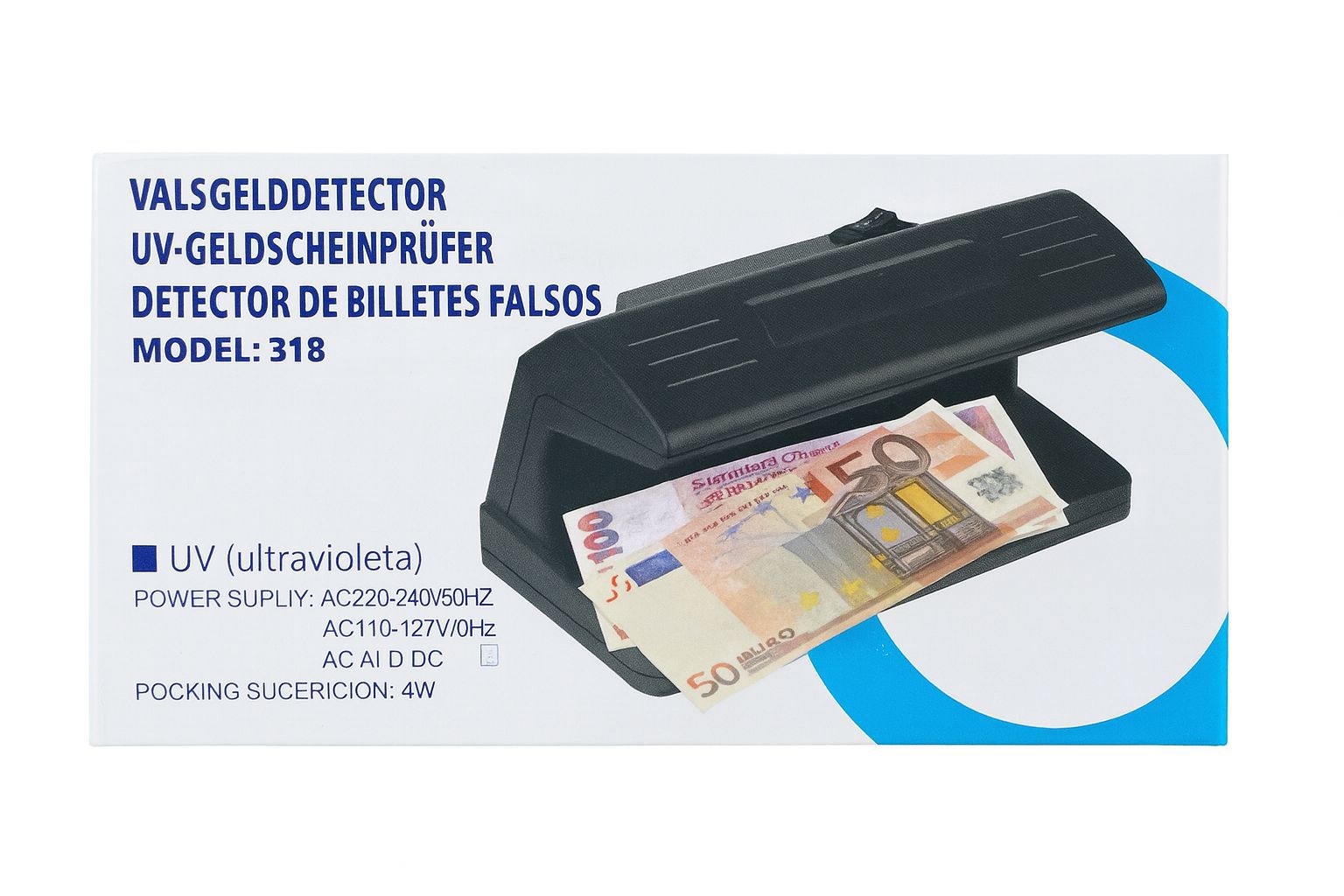 Miniatura 2 de DETECTOR DE BILLETES FALSOS UV